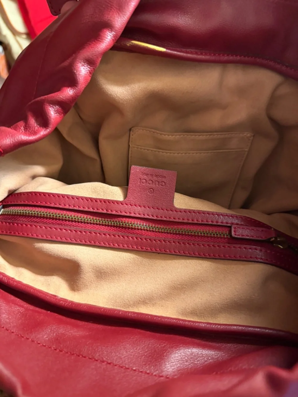 Gucci Re(Belle) Leather Backpack